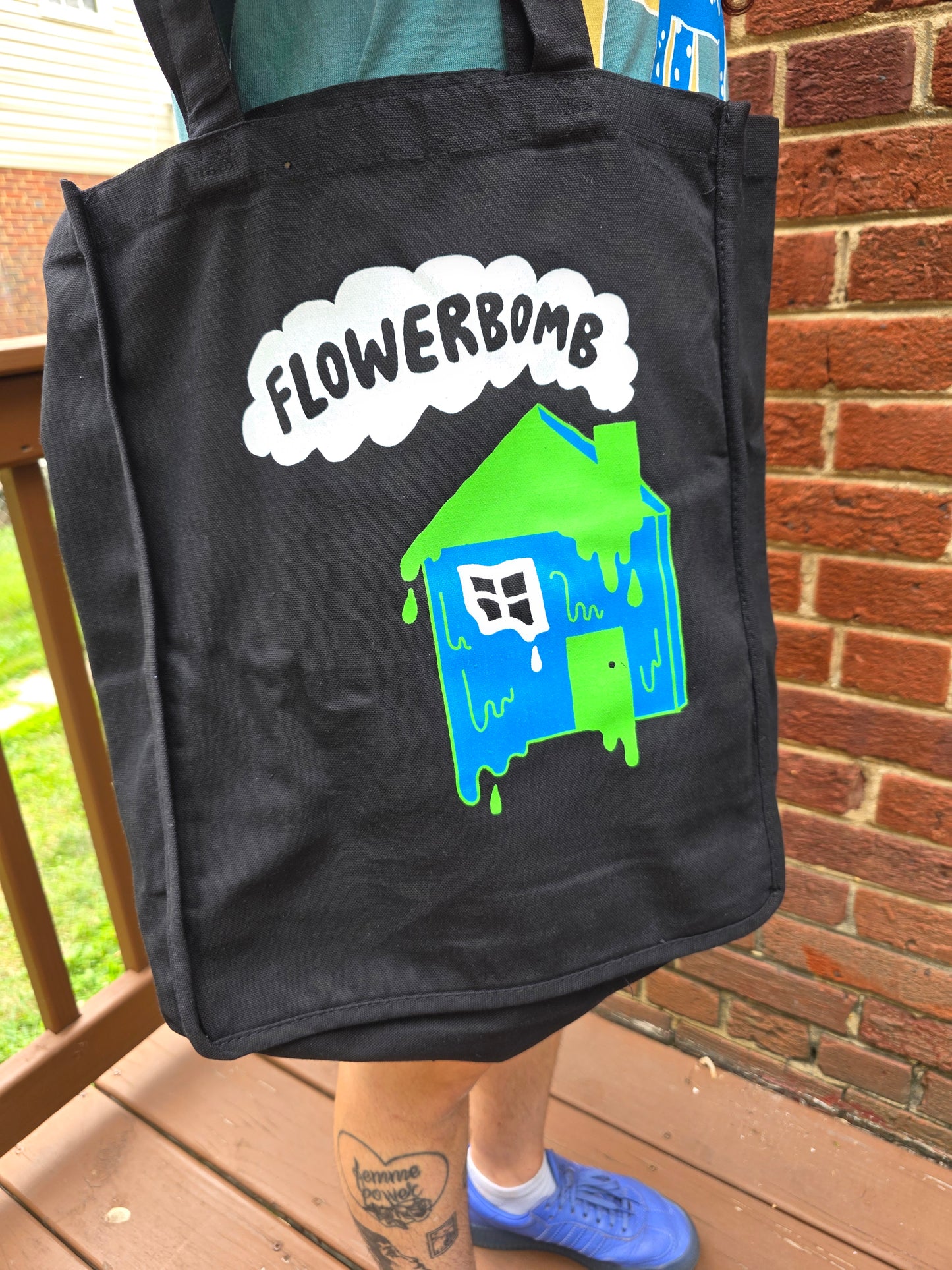 Melting House Jumbo Tote Bag